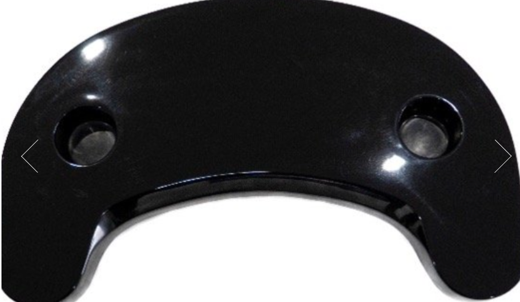 SeaKing Leaning Post Top Only - BLK (700mm x 280mm) — main product photo